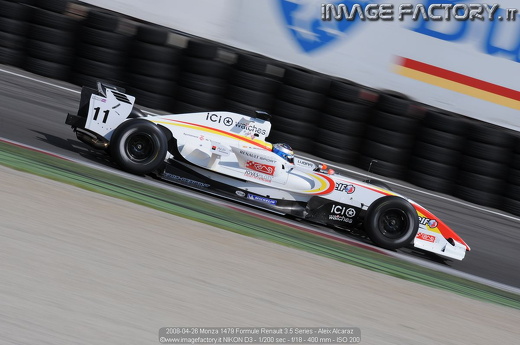 2008-04-26 Monza 1479 Formule Renault 3.5 Series - Aleix Alcaraz